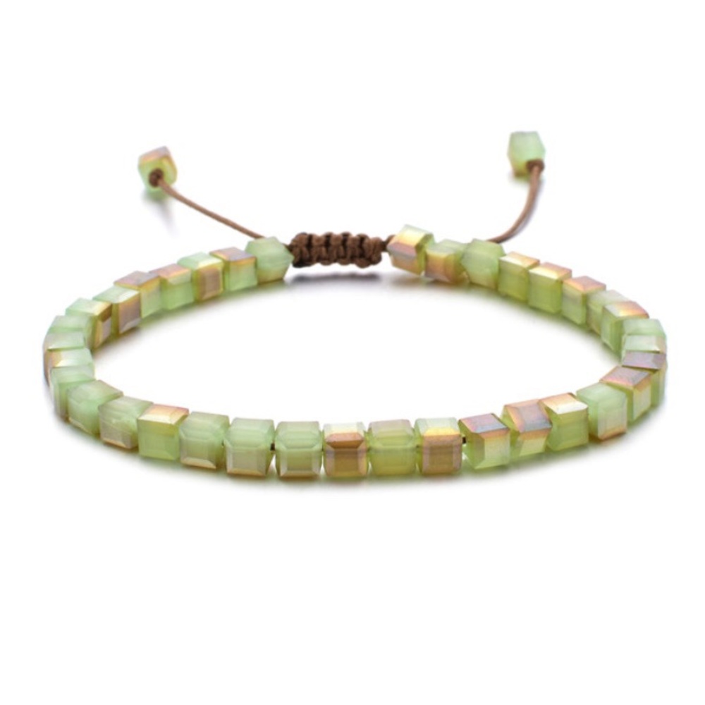 ⚡️2 for $15 Glass Crystal Stone Beaded Bracelet - Picture 1 of 4